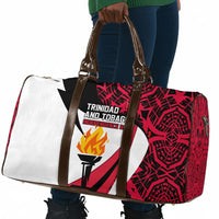 Trinidad And Tobago Independence Day Travel Bag Freedom Torch Heritage Symbols