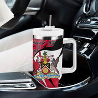 Trinidad And Tobago Independence Day Tumbler With Handle Freedom Torch Heritage Symbols