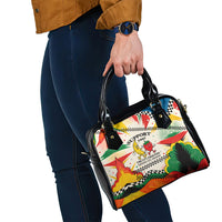 Support Your Fruity Friends Love Wins Gay Pride Shoulder Handbag LGBTQ Retro 30s Cartoon Checkered