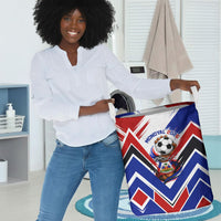 Haiti World Football Mondyal 2026 Laundry Basket Pride Ayiti Caribbean Culture Patriotic Crest