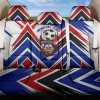 Haiti World Football Mondyal 2026 Back Car Seat Cover Pride Ayiti Caribbean Culture Patriotic Crest