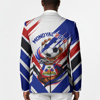 Haiti World Football Mondyal 2026 Blazer Pride Ayiti Caribbean Culture Patriotic Crest