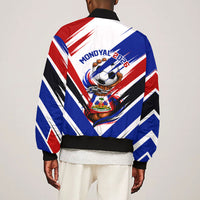 Haiti World Football Mondyal 2026 Bomber Jacket Pride Ayiti Caribbean Culture Patriotic Crest