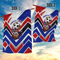 Haiti World Football Mondyal 2026 Garden Flag Pride Ayiti Caribbean Culture Patriotic Crest