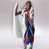Haiti World Football Mondyal 2026 Hooded Blanket Pride Ayiti Caribbean Culture Patriotic Crest