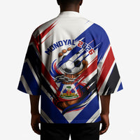 Haiti World Football Mondyal 2026 Kimono Pride Ayiti Caribbean Culture Patriotic Crest