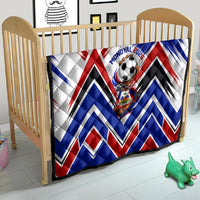 Haiti World Football Mondyal 2026 Quilt Pride Ayiti Caribbean Culture Patriotic Crest