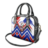 Haiti World Football Mondyal 2026 Shoulder Handbag Pride Ayiti Caribbean Culture Patriotic Crest