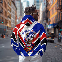 Haiti World Football Mondyal 2026 Zip Hoodie Pride Ayiti Caribbean Culture Patriotic Crest