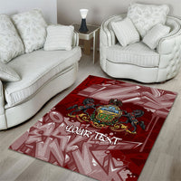 Personalized Pennsylvania Coat Of Arms Area Rug Street Art Graffiti Graphic
