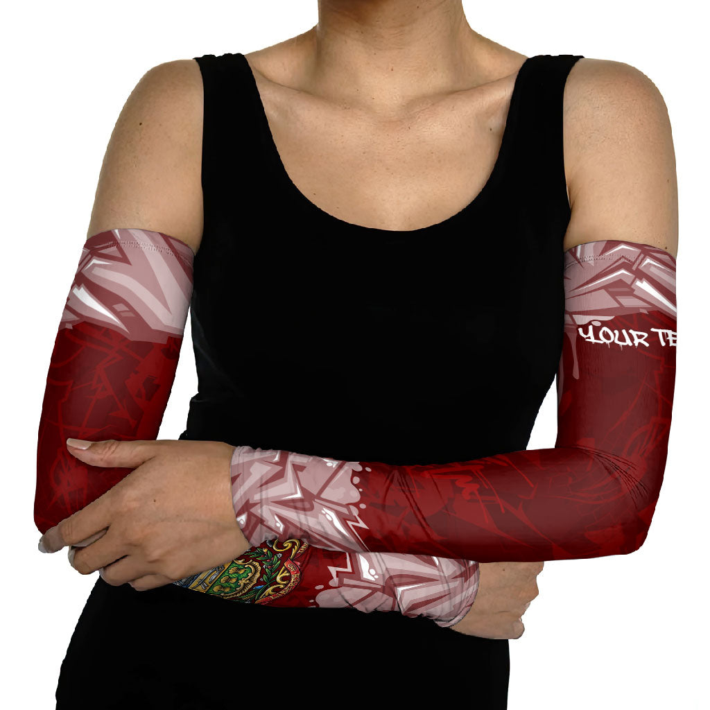 Personalized Pennsylvania Coat Of Arms Arm Sleeves Street Art Graffiti Graphic