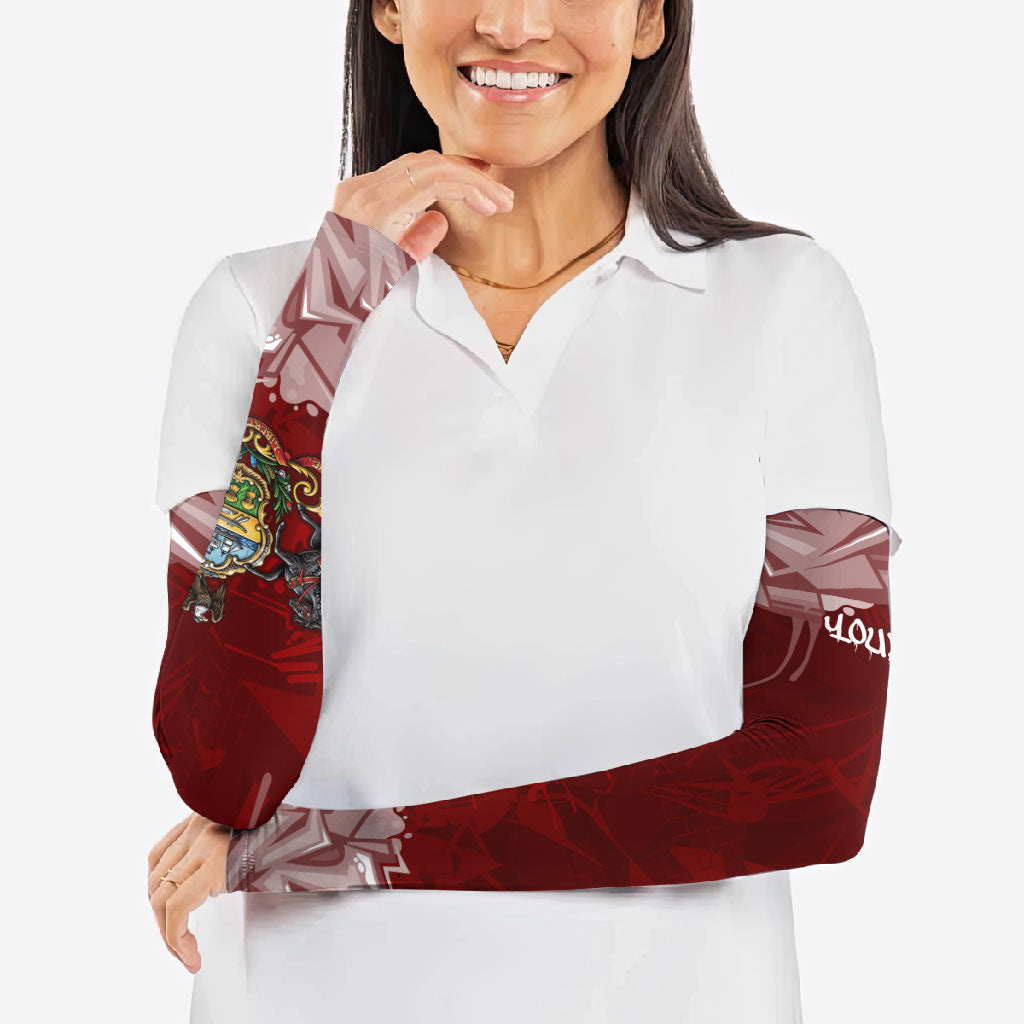Personalized Pennsylvania Coat Of Arms Arm Sleeves Street Art Graffiti Graphic
