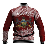 Personalized Pennsylvania Coat Of Arms Baseball Jacket Street Art Graffiti Graphic