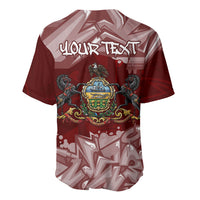 Personalized Pennsylvania Coat Of Arms Baseball Jersey Street Art Graffiti Graphic