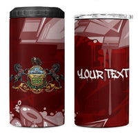 Personalized Pennsylvania Coat Of Arms 4 in 1 Can Cooler Tumbler Street Art Graffiti Graphic