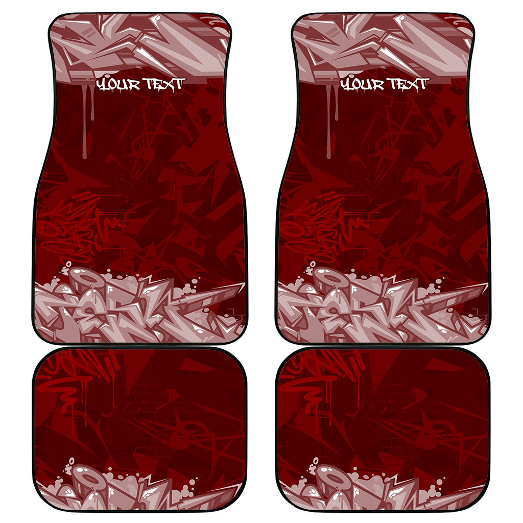 Personalized Pennsylvania Coat Of Arms Car Mats Street Art Graffiti Graphic