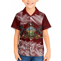 Personalized Pennsylvania Coat Of Arms Hawaiian Shirt Street Art Graffiti Graphic