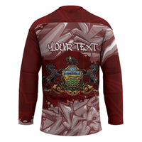Personalized Pennsylvania Coat Of Arms Hockey Jersey Street Art Graffiti Graphic