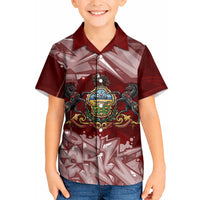 Personalized Pennsylvania Coat Of Arms Kid Hawaiian Shirt Street Art Graffiti Graphic