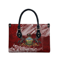 Personalized Pennsylvania Coat Of Arms Leather Bag Street Art Graffiti Graphic