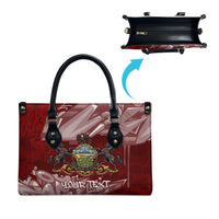 Personalized Pennsylvania Coat Of Arms Leather Bag Street Art Graffiti Graphic