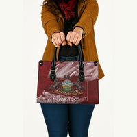 Personalized Pennsylvania Coat Of Arms Leather Bag Street Art Graffiti Graphic