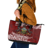 Personalized Pennsylvania Coat Of Arms Leather Tote Bag Street Art Graffiti Graphic