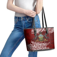 Personalized Pennsylvania Coat Of Arms Leather Tote Bag Street Art Graffiti Graphic