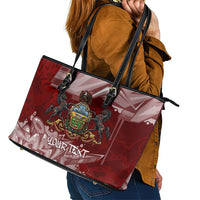 Personalized Pennsylvania Coat Of Arms Leather Tote Bag Street Art Graffiti Graphic