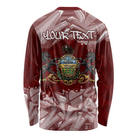 Personalized Pennsylvania Coat Of Arms Long Sleeve Shirt Street Art Graffiti Graphic
