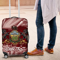 Personalized Pennsylvania Coat Of Arms Luggage Cover Street Art Graffiti Graphic