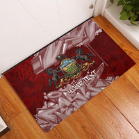Personalized Pennsylvania Coat Of Arms Rubber Doormat Street Art Graffiti Graphic