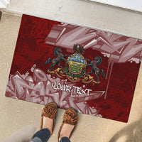 Personalized Pennsylvania Coat Of Arms Rubber Doormat Street Art Graffiti Graphic