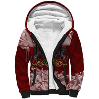 Personalized Pennsylvania Coat Of Arms Sherpa Hoodie Street Art Graffiti Graphic
