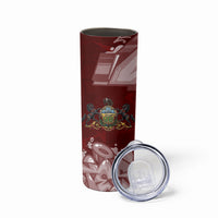 Personalized Pennsylvania Coat Of Arms Skinny Tumbler Street Art Graffiti Graphic