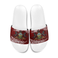 Personalized Pennsylvania Coat Of Arms Slide Sandals Street Art Graffiti Graphic