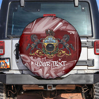 Personalized Pennsylvania Coat Of Arms Spare Tire Cover Street Art Graffiti Graphic