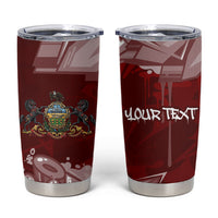 Personalized Pennsylvania Coat Of Arms Tumbler Cup Street Art Graffiti Graphic