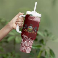 Personalized Pennsylvania Coat Of Arms Tumbler With Handle Street Art Graffiti Graphic