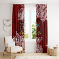 Personalized Pennsylvania Coat Of Arms Window Curtain Street Art Graffiti Graphic