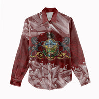 Personalized Pennsylvania Coat Of Arms Women Casual Shirt Street Art Graffiti Graphic
