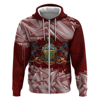 Personalized Pennsylvania Coat Of Arms Zip Hoodie Street Art Graffiti Graphic