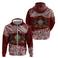 Personalized Pennsylvania Coat Of Arms Zip Hoodie Street Art Graffiti Graphic
