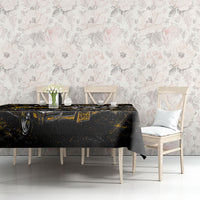 Personalized New Mexico Route 66 Classic Car Tablecloth Desert Cactus Grunge Paint Splatter Vintage Road Trip