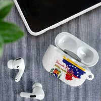 Venezuela Flag Day 220th Anniversary AirPods Case Patriotic Map Coat Of Arms Subtle