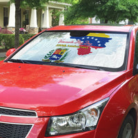 Venezuela Flag Day 220th Anniversary Auto Sun Shade Patriotic Map Coat Of Arms Subtle