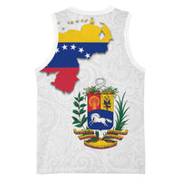 Venezuela Flag Day 220th Anniversary Basketball Jersey Patriotic Map Coat Of Arms Subtle