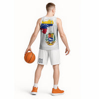 Venezuela Flag Day 220th Anniversary Basketball Jersey Patriotic Map Coat Of Arms Subtle