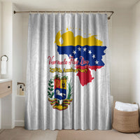 Venezuela Flag Day 220th Anniversary Bathroom Set Patriotic Map Coat Of Arms Subtle