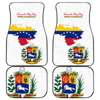 Venezuela Flag Day 220th Anniversary Car Mats Patriotic Map Coat Of Arms Subtle